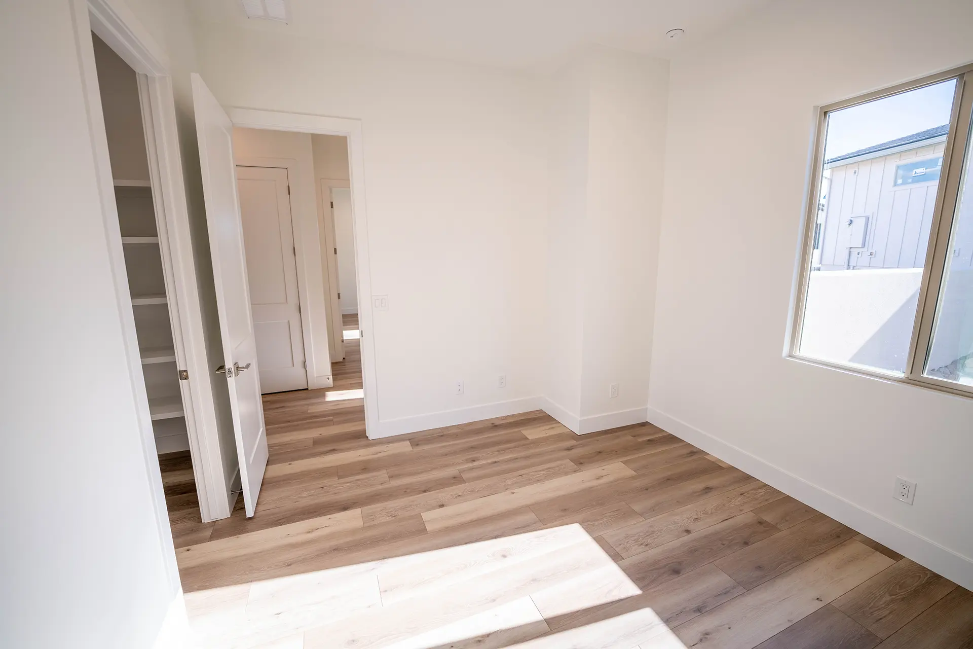 Empty Bedroom of Home in Prescott AZ at Solstice Ridge II
