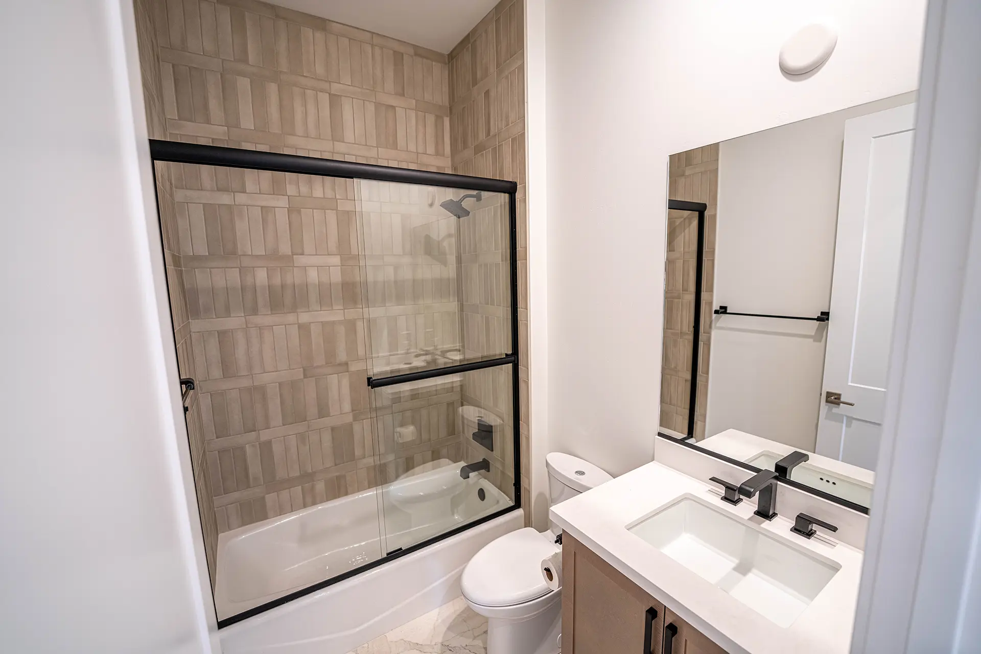 Bathroom Shower of Home in Prescott AZ at Solstice Ridge II