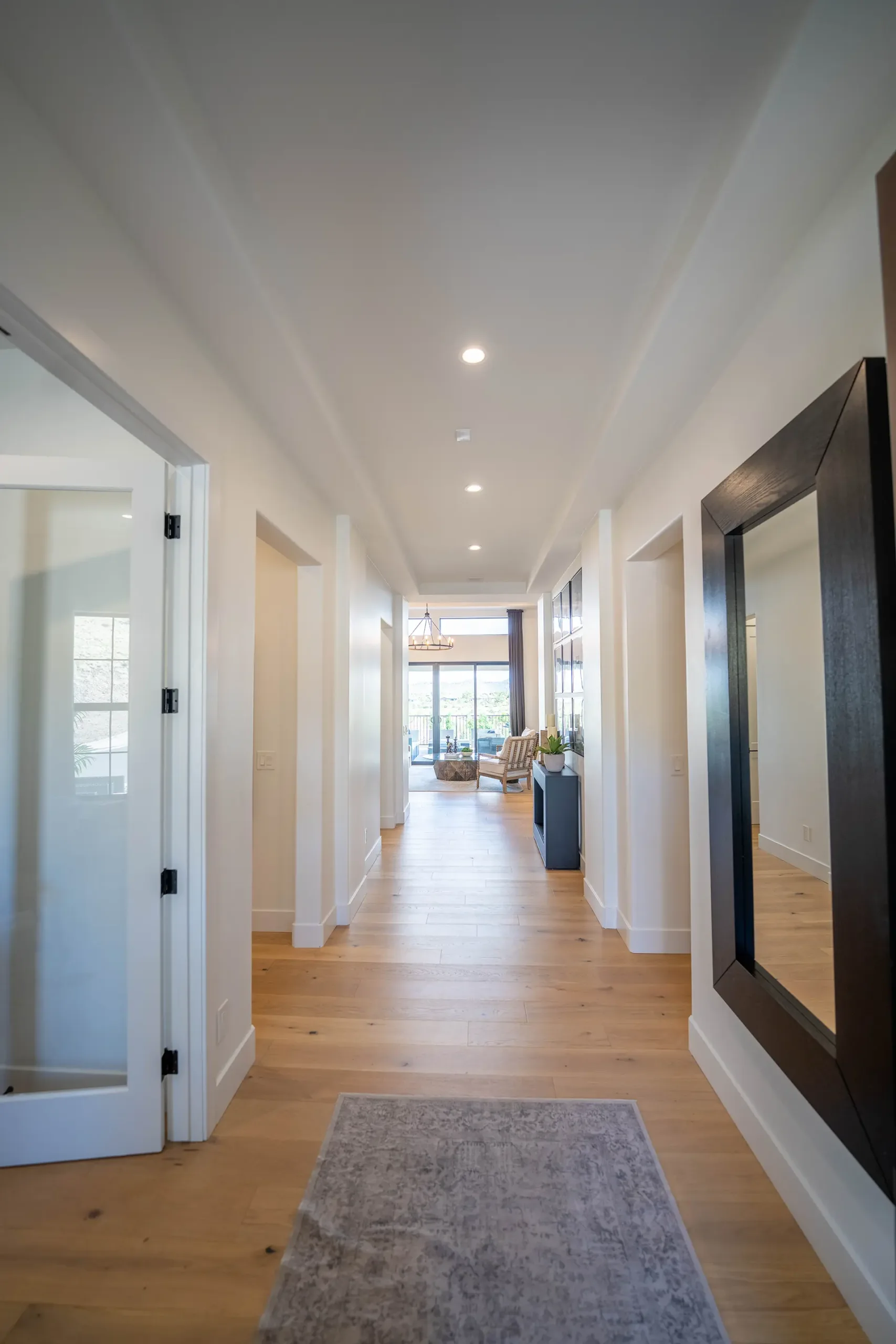 Long Hallway of Home in Prescott AZ at Solstice Ridge II