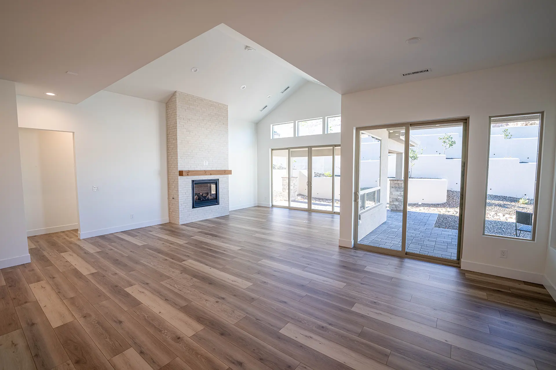 Main Entrance And Living Area of Home in Prescott AZ at Solstice Ridge II