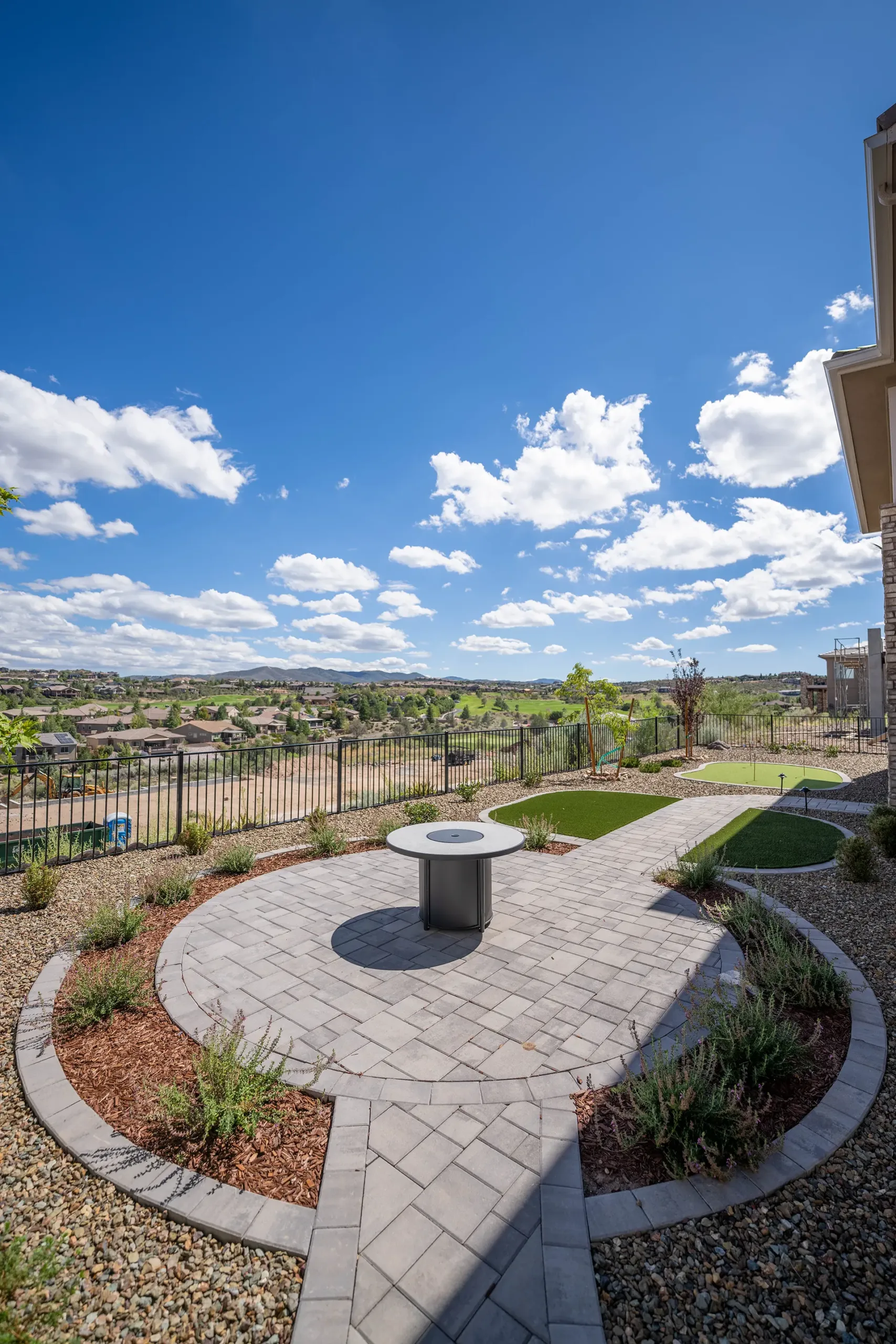 Backyard of Home in Prescott AZ at Solstice Ridge II Backyard of Home in Prescott AZ at Solstice Ridge II