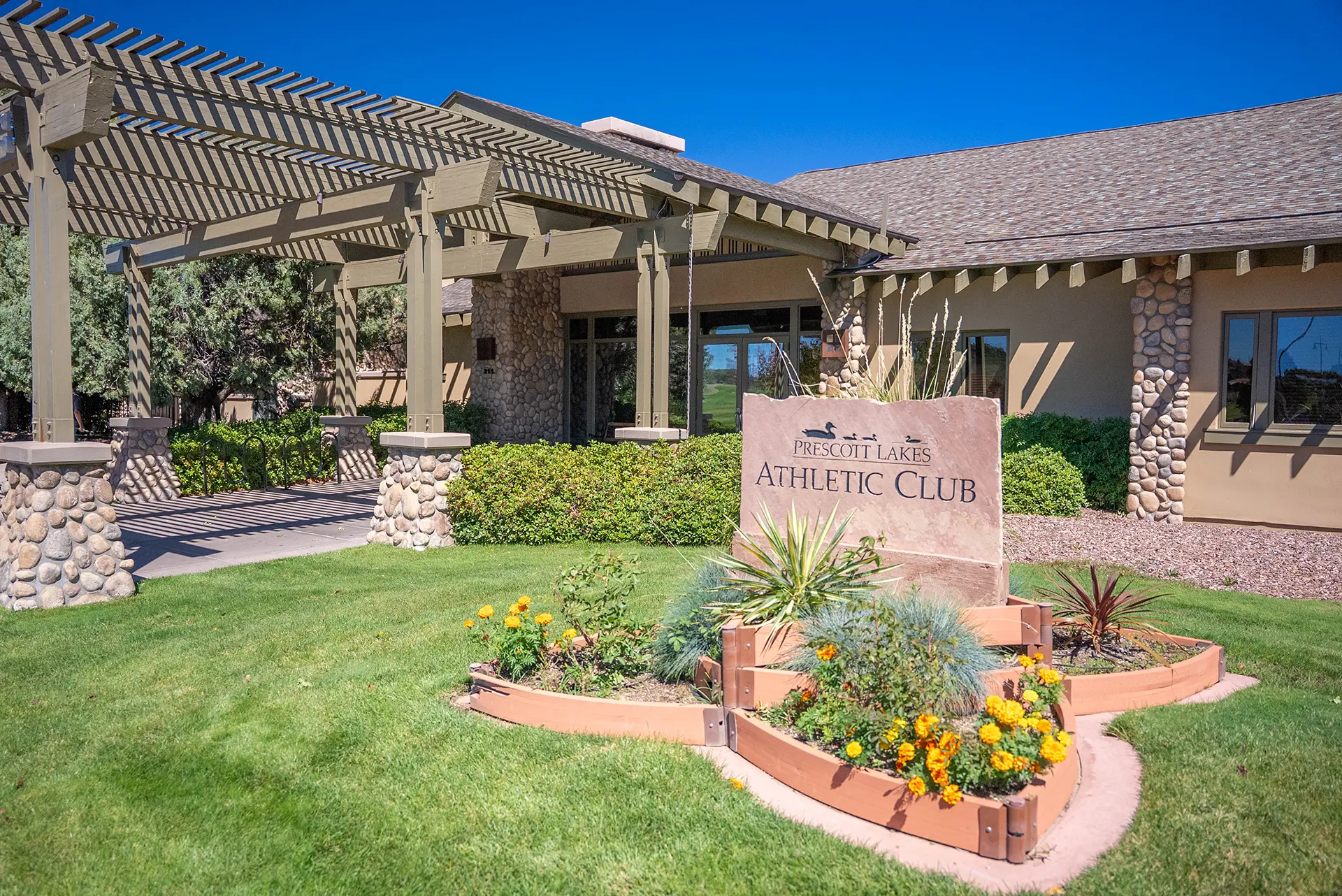 Main Entrance at Solstice Ridge in Prescott Arizona