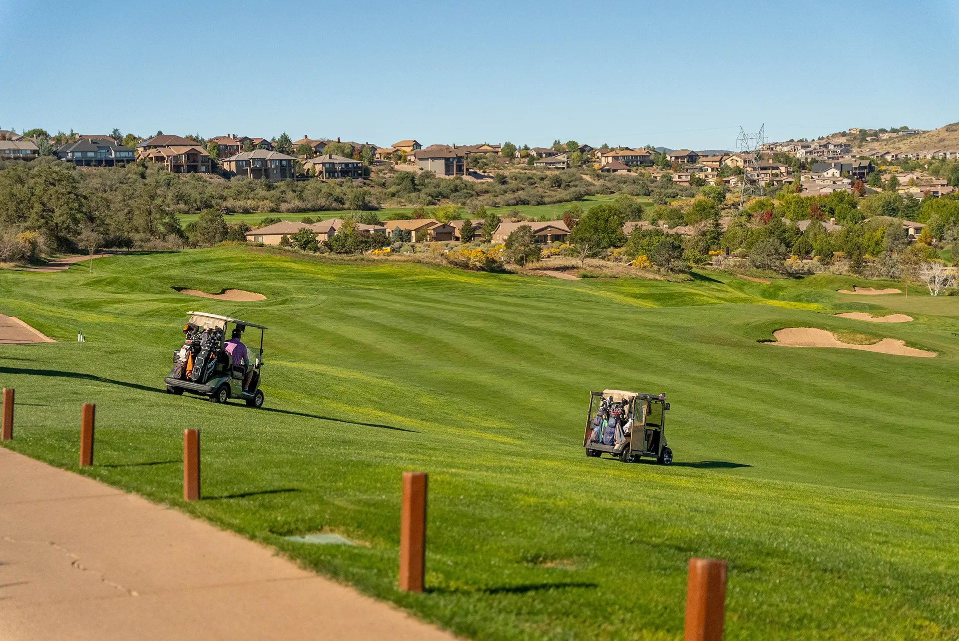 Golf Area at Solstice Ridge in Prescott Arizona